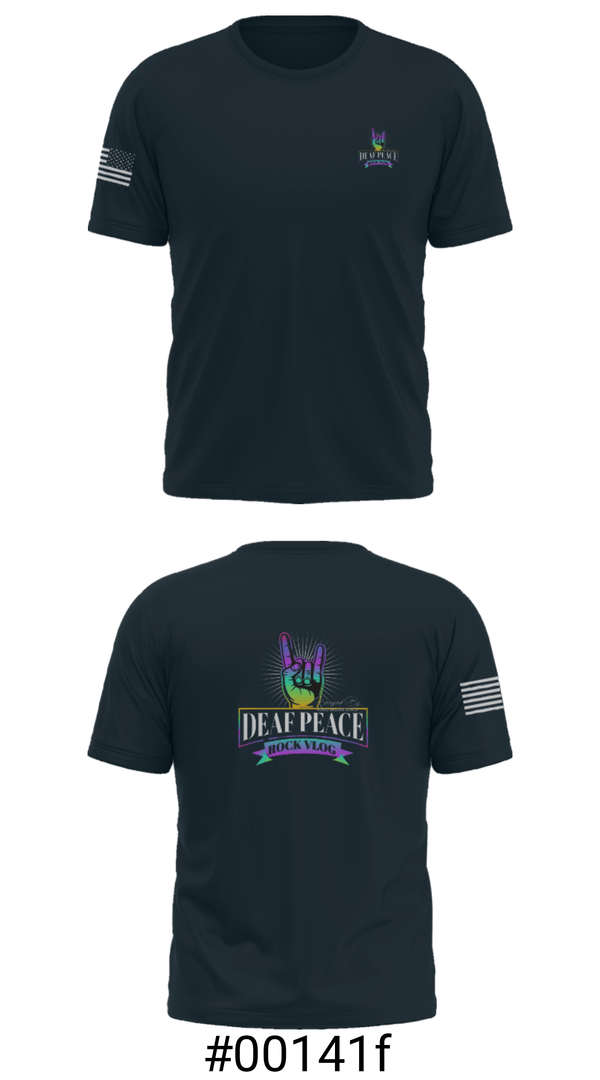 Short Sleeve Performance Shirt, DeafPeaceRockVlog, , Teamtime, Team time, sublimation, custom sports apparel, team uniforms, spirit wear, spiritwear, sports uniforms, custom shirts, team store, custom team store, fundraiser sports, apparel fundraiser