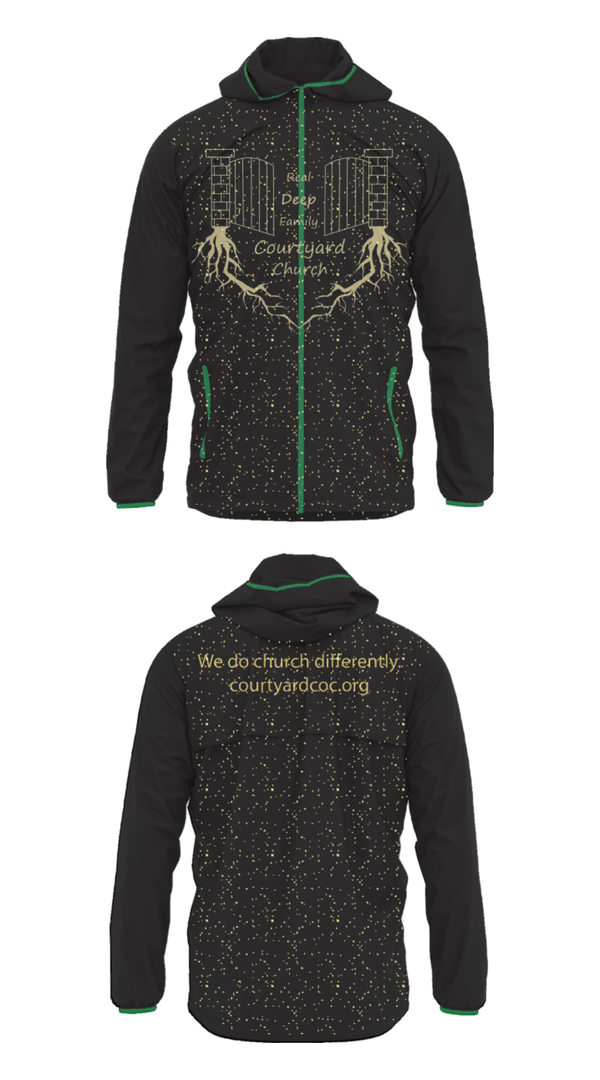 Windbreaker, Courtyard Chuch, , Teamtime, Team time, sublimation, custom sports apparel, team uniforms, spirit wear, spiritwear, sports uniforms, custom shirts, team store, custom team store, fundraiser sports, apparel fundraiser