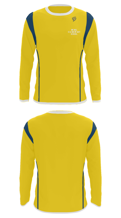 Medill Elementary School 77360257 Long Sleeve Performance Shirt - 32