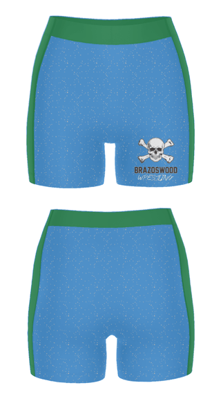 Women's Compression Shorts, Brazoswood High School Wrestling, Wrestling, Teamtime, Team time, sublimation, custom sports apparel, team uniforms, spirit wear, spiritwear, sports uniforms, custom shirts, team store, custom team store, fundraiser sports, apparel fundraiser