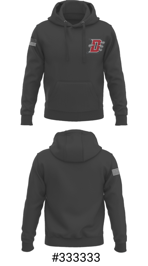 Hoodie, Dover Area High School Wrestling, Wrestling, Teamtime, Team time, sublimation, custom sports apparel, team uniforms, spirit wear, spiritwear, sports uniforms, custom shirts, team store, custom team store, fundraiser sports, apparel fundraiser