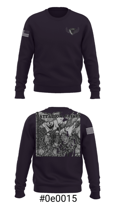 Fighting Saints Battalion 30372555 Crew Neck Sweatshirt - 2