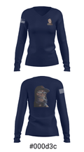 2nd Per. Foster GEO 50766019 Women's Long Sleeve V-neck Shirt - 20