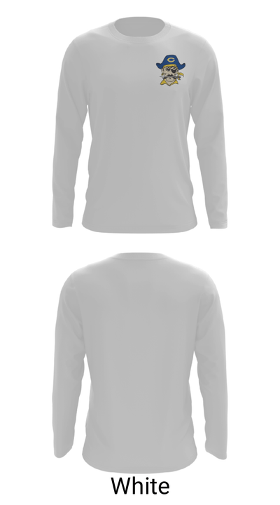 Crookston High School Ice Hockey 97564219 Long Sleeve Performance Shirt - 4