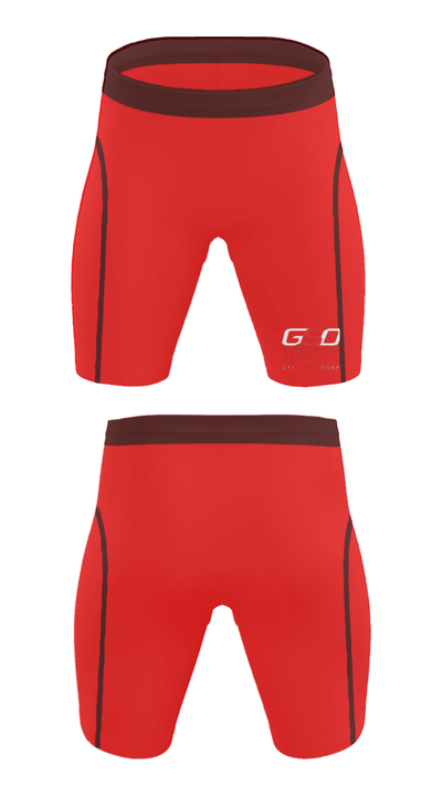 GetShitDone 11491544 Men's Compression Shorts - 30