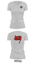 Plainview High School Basketball 35439841 Women's Short Sleeve V-neck Shirt - 7