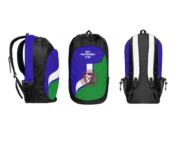 Gear Bag, Ohio Performance Team, , Teamtime, Team time, sublimation, custom sports apparel, team uniforms, spirit wear, spiritwear, sports uniforms, custom shirts, team store, custom team store, fundraiser sports, apparel fundraiser