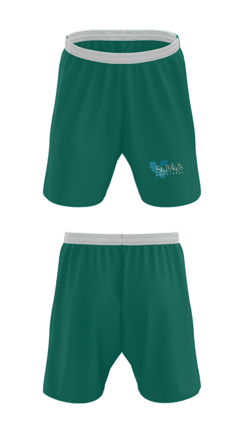 Athletic Shorts With Pockets, St Luke's Day School, Spirit Store, Teamtime, Team time, sublimation, custom sports apparel, team uniforms, spirit wear, spiritwear, sports uniforms, custom shirts, team store, custom team store, fundraiser sports, apparel fundraiser