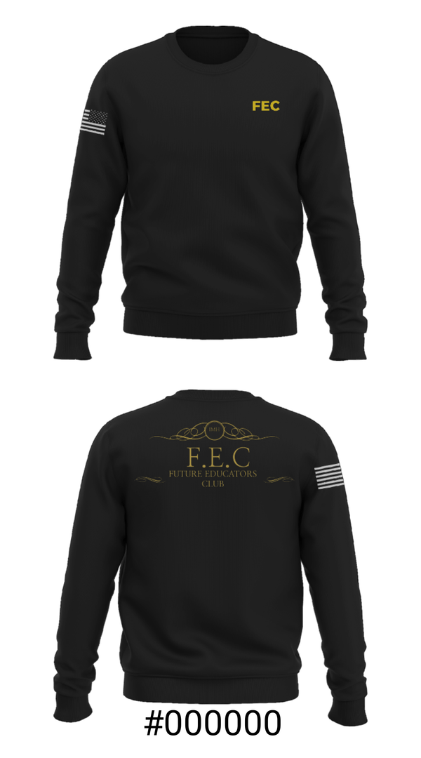 Crew Neck Sweatshirt, FEC club, , Teamtime, Team time, sublimation, custom sports apparel, team uniforms, spirit wear, spiritwear, sports uniforms, custom shirts, team store, custom team store, fundraiser sports, apparel fundraiser