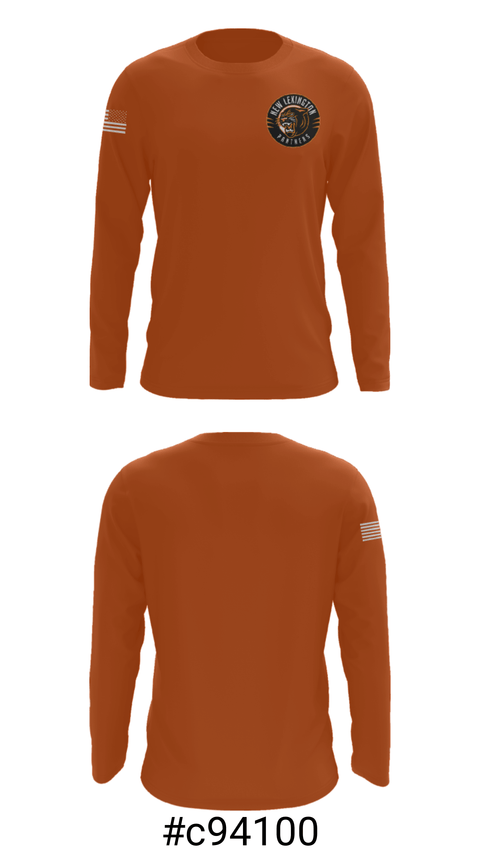 Long Sleeve Performance Shirt, New Lexington High School Bowling, Bowling, Teamtime, Team time, sublimation, custom sports apparel, team uniforms, spirit wear, spiritwear, sports uniforms, custom shirts, team store, custom team store, fundraiser sports, apparel fundraiser