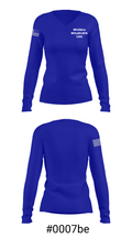 Wichita WILDCATS 12U 3000712 Women's Long Sleeve V-neck Shirt - 20