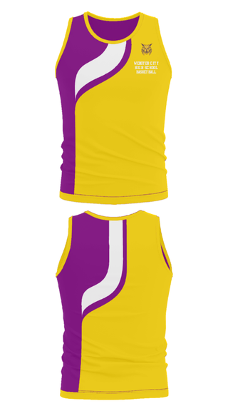 Tank Top, Webster City High School Basketball, Men's Basketball, Teamtime, Team time, sublimation, custom sports apparel, team uniforms, spirit wear, spiritwear, sports uniforms, custom shirts, team store, custom team store, fundraiser sports, apparel fundraiser