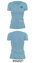 Chanute High School Basketball 12881395 Women's Short Sleeve V-neck Shirt - 21