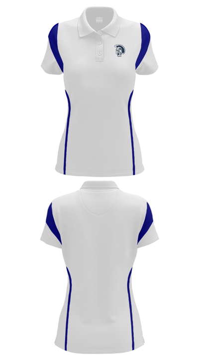 Pottstown High School Basketball 14239747 Women's Short Sleeve Performance Polo  - 27