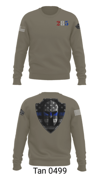 Crew Neck Sweatshirt, , Police, Teamtime, Team time, sublimation, custom sports apparel, team uniforms, spirit wear, spiritwear, sports uniforms, custom shirts, team store, custom team store, fundraiser sports, apparel fundraiser