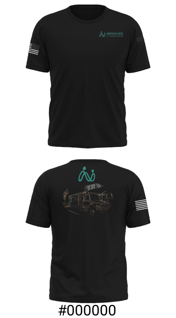 Short Sleeve Performance Shirt, NEMOURS CHILDRENS HOSPITAL, , Teamtime, Team time, sublimation, custom sports apparel, team uniforms, spirit wear, spiritwear, sports uniforms, custom shirts, team store, custom team store, fundraiser sports, apparel fundraiser