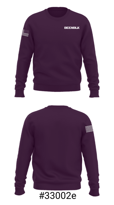 BEENBLK 8386400 Crew Neck Sweatshirt - 16