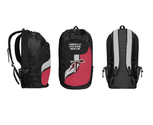Gear Bag, Gadsden City High School Wrestling, Wrestling, Teamtime, Team time, sublimation, custom sports apparel, team uniforms, spirit wear, spiritwear, sports uniforms, custom shirts, team store, custom team store, fundraiser sports, apparel fundraiser