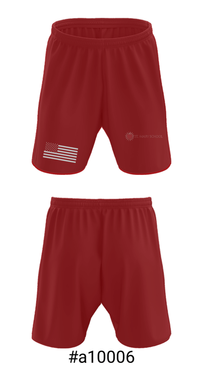 St Mary's School 36461433 Athletic Shorts With Pockets - 15