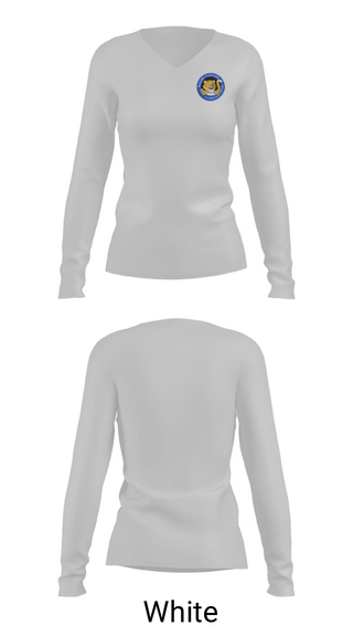 Women's Long Sleeve Vneck Shirt, Waldo Pafford Elementary, Spirit Store, Teamtime, Team time, sublimation, custom sports apparel, team uniforms, spirit wear, spiritwear, sports uniforms, custom shirts, team store, custom team store, fundraiser sports, apparel fundraiser
