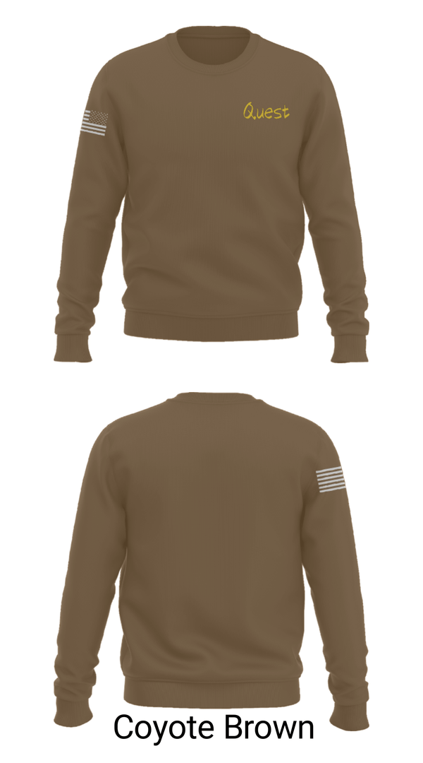 Crew Neck Sweatshirt, Quest, , Teamtime, Team time, sublimation, custom sports apparel, team uniforms, spirit wear, spiritwear, sports uniforms, custom shirts, team store, custom team store, fundraiser sports, apparel fundraiser