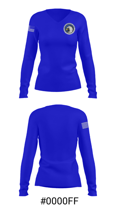 South Elementary School 66813647 Women's Long Sleeve V-neck Shirt - 20