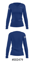 Ben Franklin Elementary School 87092084 Women's Long Sleeve V-neck Shirt - 20