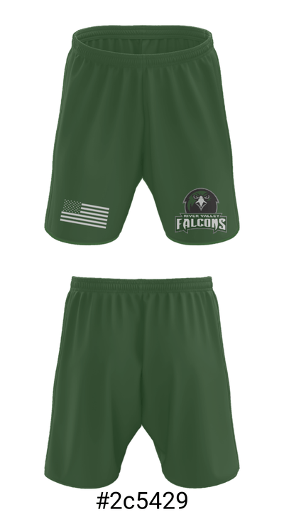 River Valley High School Swimming 74266812 Athletic Shorts With Pockets - 15