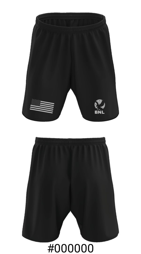 Athletic Shorts With Pockets, EnL, Men's Volleyball, Teamtime, Team time, sublimation, custom sports apparel, team uniforms, spirit wear, spiritwear, sports uniforms, custom shirts, team store, custom team store, fundraiser sports, apparel fundraiser