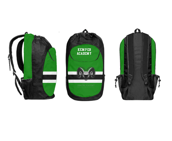 Gear Bag, Kemper Academy, Spirit Store, Teamtime, Team time, sublimation, custom sports apparel, team uniforms, spirit wear, spiritwear, sports uniforms, custom shirts, team store, custom team store, fundraiser sports, apparel fundraiser