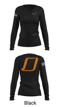 Osseo High School Wrestling 81785161 Women's Long Sleeve V-neck Shirt - 13