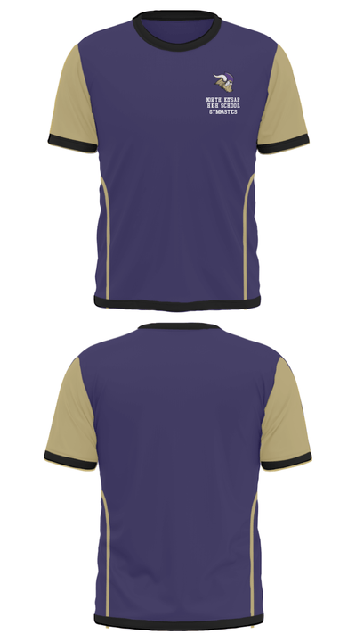 North Kitsap High School Gymnastics 10413681 Short Sleeve Performance Shirt - 23