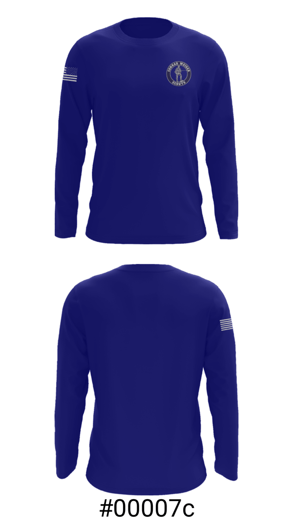 Long Sleeve Performance Shirt, Conrad Weiser High School Bowling, Bowling, Teamtime, Team time, sublimation, custom sports apparel, team uniforms, spirit wear, spiritwear, sports uniforms, custom shirts, team store, custom team store, fundraiser sports, apparel fundraiser