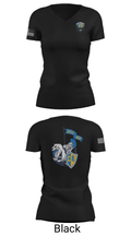 Castle Rock Elementary 34121157 Women's Short Sleeve V-neck Shirt - 14