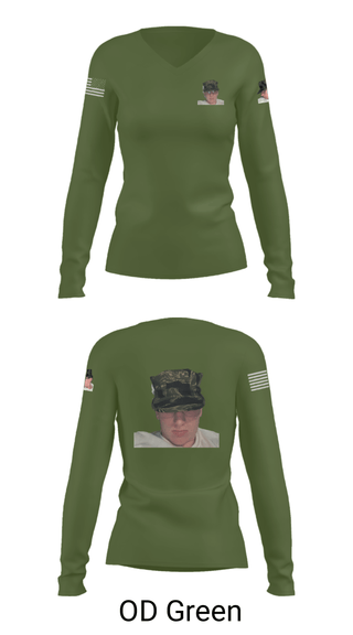 Women's Long Sleeve Vneck Shirt, Airborne division, Air Force, Teamtime, Team time, sublimation, custom sports apparel, team uniforms, spirit wear, spiritwear, sports uniforms, custom shirts, team store, custom team store, fundraiser sports, apparel fundraiser