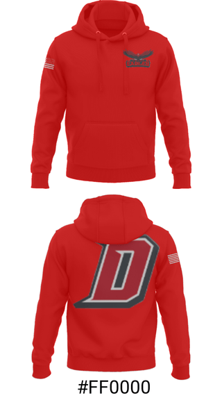 Hoodie, Dover Area High School Wrestling, Wrestling, Teamtime, Team time, sublimation, custom sports apparel, team uniforms, spirit wear, spiritwear, sports uniforms, custom shirts, team store, custom team store, fundraiser sports, apparel fundraiser
