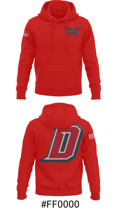 Dover Area High School Wrestling 59527124 Hoodie - 17