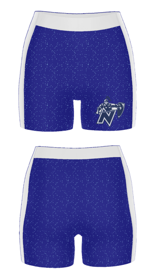 Women's Compression Shorts, Nicolet High School Basketball, Women's Basketball, Teamtime, Team time, sublimation, custom sports apparel, team uniforms, spirit wear, spiritwear, sports uniforms, custom shirts, team store, custom team store, fundraiser sports, apparel fundraiser