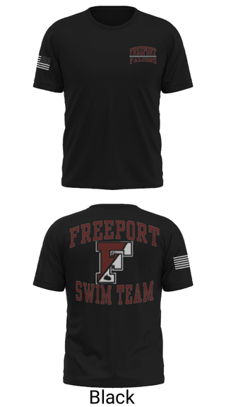 Short Sleeve Performance Shirt, Freeport High School, Swimming, Teamtime, Team time, sublimation, custom sports apparel, team uniforms, spirit wear, spiritwear, sports uniforms, custom shirts, team store, custom team store, fundraiser sports, apparel fundraiser