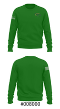 Placer High School Swimming 13359806 Crew Neck Sweatshirt - 16