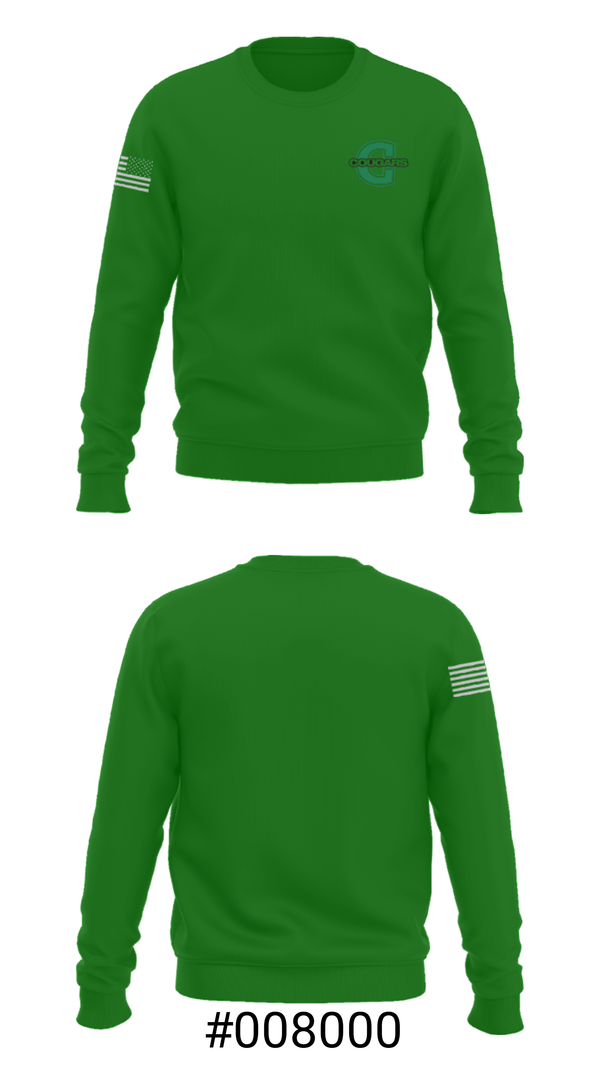 Crew Neck Sweatshirt, Caze Elementary School, Spirit Store, Teamtime, Team time, sublimation, custom sports apparel, team uniforms, spirit wear, spiritwear, sports uniforms, custom shirts, team store, custom team store, fundraiser sports, apparel fundraiser