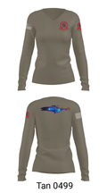 Diamond Backs VFA-102 23463151 Women's Long Sleeve V-neck Shirt - 39