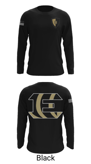 Long Sleeve Performance Shirt, Ethel High School, Spirit Store, Teamtime, Team time, sublimation, custom sports apparel, team uniforms, spirit wear, spiritwear, sports uniforms, custom shirts, team store, custom team store, fundraiser sports, apparel fundraiser