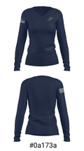 Cheyenne High School Wrestling 13353138 Women's Long Sleeve V-neck Shirt - 20