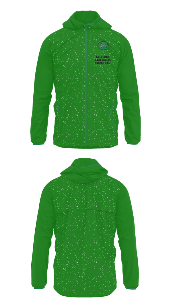 Windbreaker, Gold-Burg High School Basketball, Women's Basketball, Teamtime, Team time, sublimation, custom sports apparel, team uniforms, spirit wear, spiritwear, sports uniforms, custom shirts, team store, custom team store, fundraiser sports, apparel fundraiser