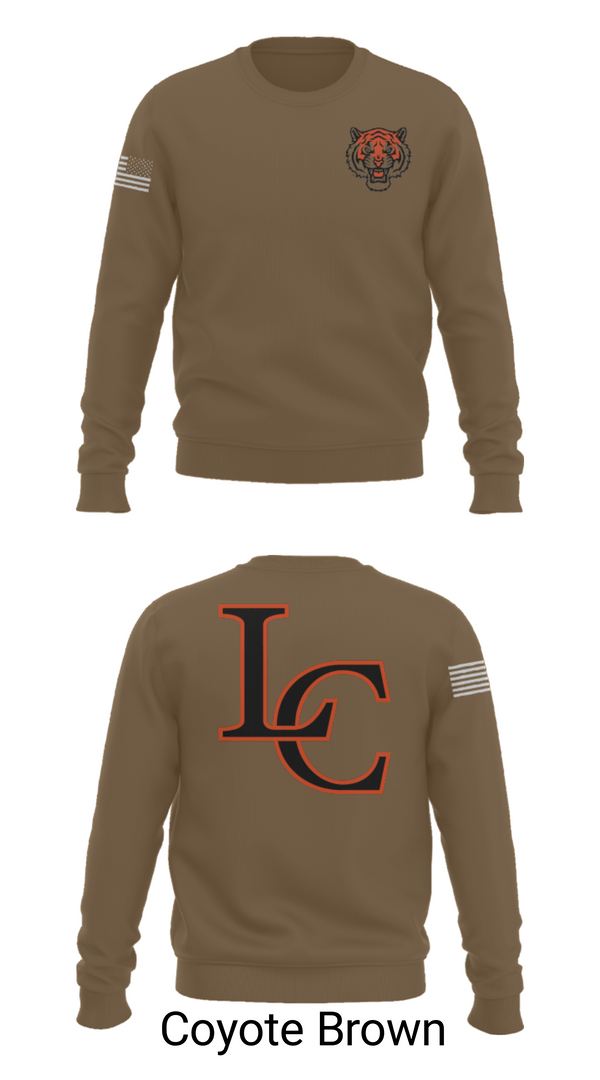 Crew Neck Sweatshirt, Liberty Center Middle School, Spirit Store, Teamtime, Team time, sublimation, custom sports apparel, team uniforms, spirit wear, spiritwear, sports uniforms, custom shirts, team store, custom team store, fundraiser sports, apparel fundraiser
