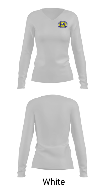 Montessori School Of Oceanside 11863230 Women's Long Sleeve V-neck Shirt - 6