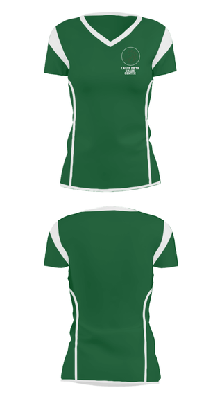 Women's Short Sleeve Vneck Shirt, Ladue Fifth Grade Center, Spirit Store, Teamtime, Team time, sublimation, custom sports apparel, team uniforms, spirit wear, spiritwear, sports uniforms, custom shirts, team store, custom team store, fundraiser sports, apparel fundraiser