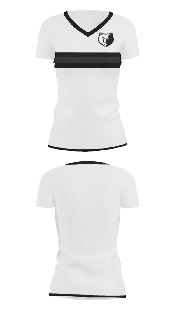 Women's Short Sleeve Vneck Shirt, Gans High School Basketball, Men's Basketball, Teamtime, Team time, sublimation, custom sports apparel, team uniforms, spirit wear, spiritwear, sports uniforms, custom shirts, team store, custom team store, fundraiser sports, apparel fundraiser