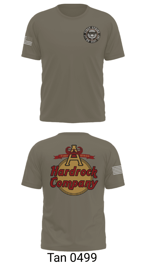 Short Sleeve Performance Shirt, Hardrock Company, Army, Teamtime, Team time, sublimation, custom sports apparel, team uniforms, spirit wear, spiritwear, sports uniforms, custom shirts, team store, custom team store, fundraiser sports, apparel fundraiser
